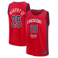 Punc NO.Pelicans #25 Trey Murphy III Red Fast Break Replica Player Stitched Jerseys- Statement Edition
