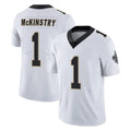 Punc NO.Saints #1 Kool-Aid McKinstry Player White Limited Vapor Untouchable Home Game Stitched Jerseys