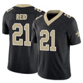 Punc NO.Saints #21 Justin Reid Player Black Limited Vapor F.U.S.E. Home Game Stitched Jerseys