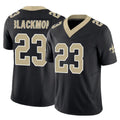 Punc NO.Saints #23 Julian Blackmon Player Black Limited Vapor F.U.S.E. Home Game Stitched Jerseys