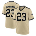 Punc NO.Saints #23 Julian Blackmon Player Gold Home Game Stitched Jerseys