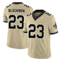 Punc NO.Saints #23 Julian Blackmon Player Gold Limited Vapor F.U.S.E. Home Game Stitched Jerseys