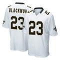 Punc NO.Saints #23 Julian Blackmon Player White Home Game Stitched Jerseys