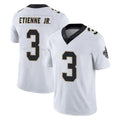 Punc NO.Saints #3 Travis Etienne Jr. Player White Limited Vapor Untouchable Home Game Stitched Jerseys
