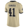 Punc NO.Saints #41 Alvin Kamara Gold Alternate Gameday Golds Alternate Vapor F.U.S.E. Limited Stitched Jerseys