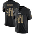 Punc NO.Saints #41 Alvin Kamara Player Limited Black Impact Stitched Jerseys