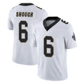 Punc NO.Saints #6 Tyler Shough Player White Limited Vapor Untouchable Home Game Stitched Jerseys