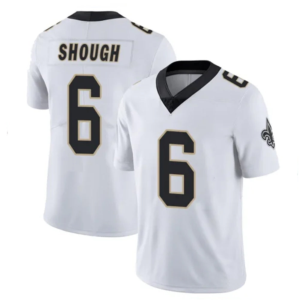 Punc NO.Saints #6 Tyler Shough Player White Limited Vapor Untouchable Home Game Stitched Jerseys