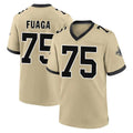 Punc NO.Saints #75 Taliese Fuaga Player Gold Home Game Stitched Jerseys