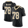 Punc NO.Saints #78 Erik McCoy Player Black Limited Vapor Untouchable Home Game Stitched Jerseys