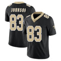 Punc NO.Saints #83 Juwan Johnson Player Black Limited Vapor Untouchable Home Game Stitched Jerseys