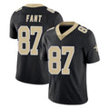 Punc NO.Saints #87 Noah Fant Player Black Limited Vapor Untouchable Home Game Stitched Jerseys
