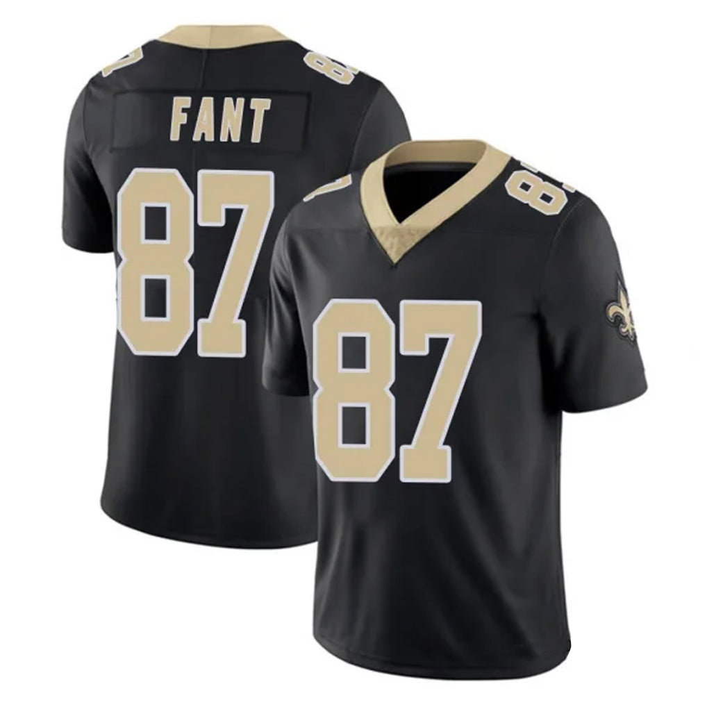 Punc NO.Saints #87 Noah Fant Player Black Limited Vapor Untouchable Home Game Stitched Jerseys