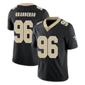 Punc NO.Saints #96 Carl Granderson Player Black Limited Vapor Untouchable Home Game Stitched Jerseys