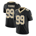 Punc NO.Saints #99 Chase Young Player Black Limited Vapor Untouchable Home Game Stitched Jerseys