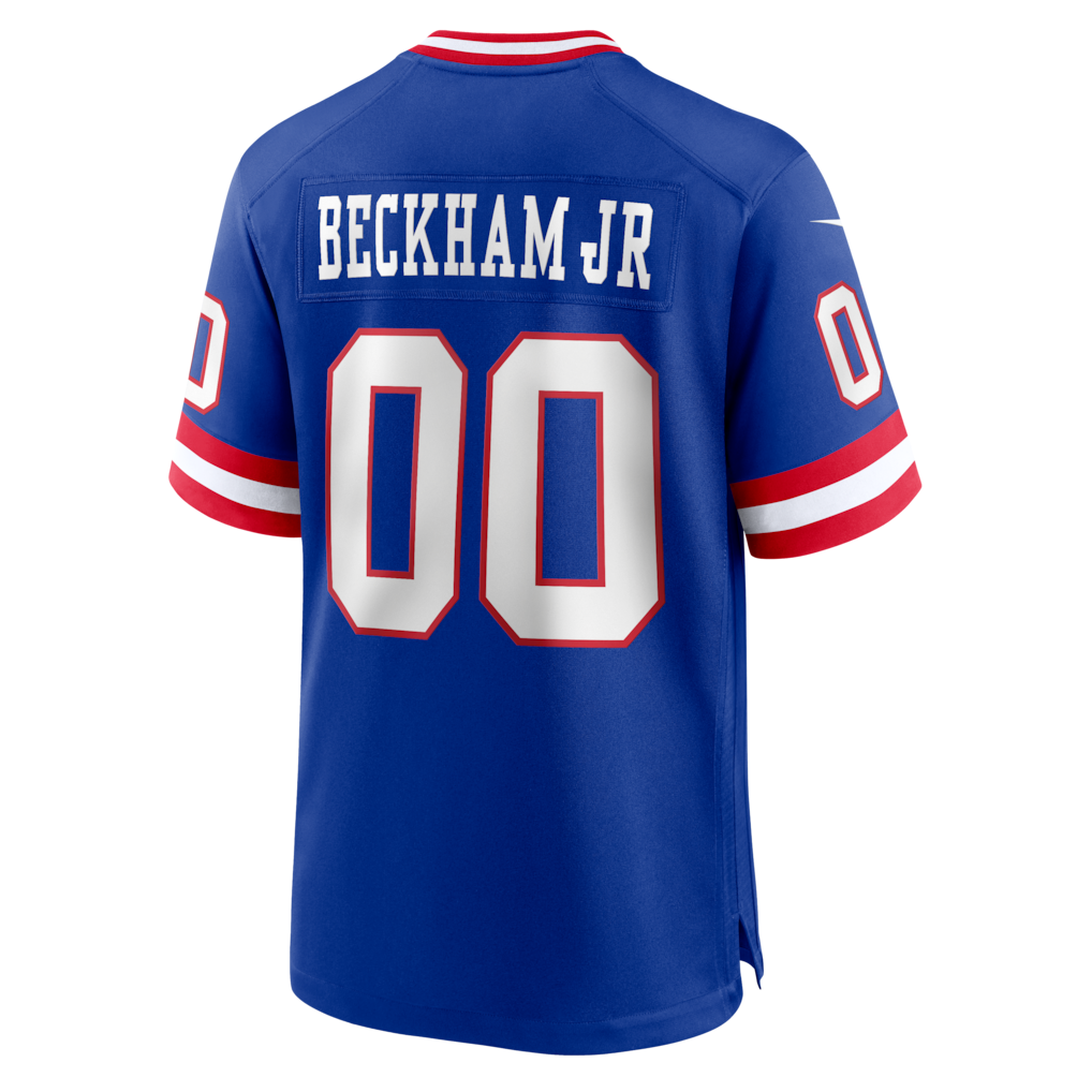 Punc NY.Giants #00 Odell Beckham Jr. Royal Alternate Legacy Game Stitched Jerseys