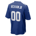 Punc NY.Giants #00 Odell Beckham Jr. Royal Team Game Stitched Jerseys