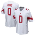 Punc NY.Giants #0 Brian Burns Player White Game Stitched Jerseys
