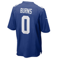 Punc NY.Giants #0 Brian Burns Royal Game Player Jersey American Stitched Jerseys