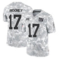 Punc NY.Giants #17 Darnell Mooney Player Arctic Camo Salute To Service Limited Game Stitched Jerseys