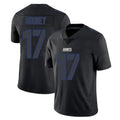Punc NY.Giants #17 Darnell Mooney Player Black Impact Limited Home Game Stitched Jerseys