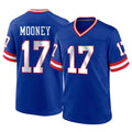 Punc NY.Giants #17 Darnell Mooney Player Royal Classic Home Game Stitched Jerseys