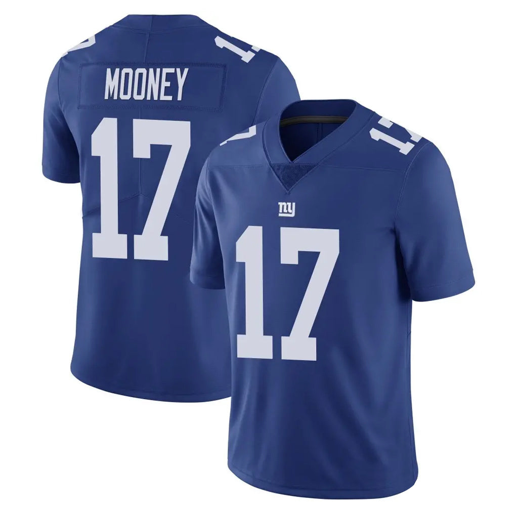 Punc NY.Giants #17 Darnell Mooney Player Royal Limited Vapor Untouchable Home Game Stitched Jerseys