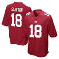 Punc NY.Giants #18 Darius Slayton Player Red Home Game Stitched Jerseys