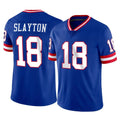 Punc NY.Giants #18 Darius Slayton Player Royal Classic Vapor Home Game Stitched Jerseys