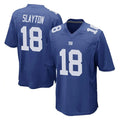 Punc NY.Giants #18 Darius Slayton Player Royal Home Game Stitched Jerseys