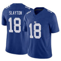 Punc NY.Giants #18 Darius Slayton Player Royal Limited Vapor F.U.S.E. Home Game Stitched Jerseys