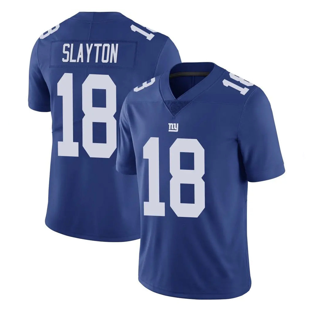 Punc NY.Giants #18 Darius Slayton Player Royal Limited Vapor Untouchable Home Game Stitched Jerseys