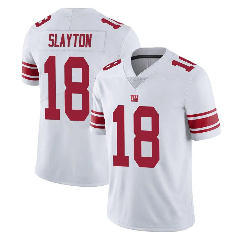 Punc NY.Giants #18 Darius Slayton Player White Limited Vapor Untouchable Home Game Stitched Jerseys