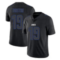 Punc NY.Giants #19 Jameis Winston Player Black Impact Limited Home Game Stitched Jerseys
