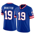 Punc NY.Giants #19 Jameis Winston Player Royal Classic Vapor Home Game Stitched Jerseys