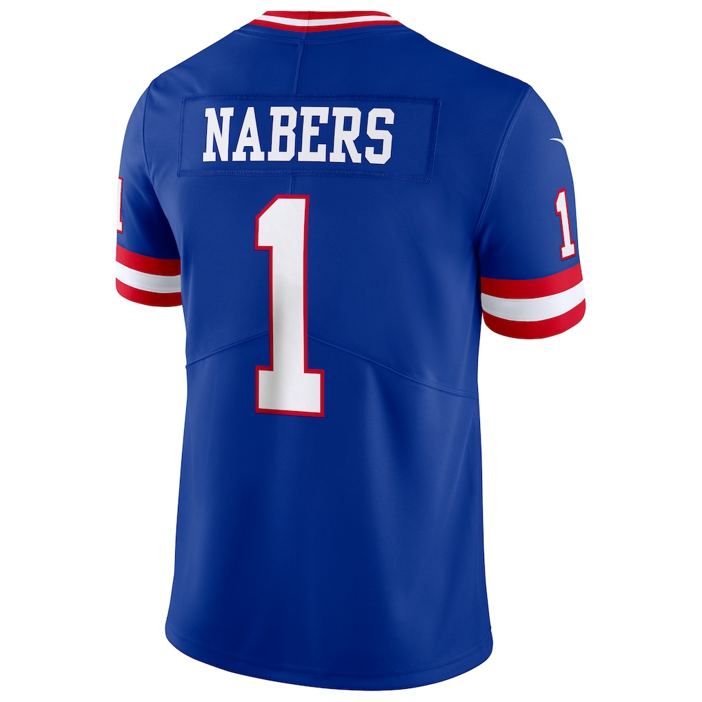 Punc NY.Giants #1 Malik Nabers Royal Alternate 2 Legacy Vapor Untouchable Limited Jerseys