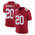 Punc NY.Giants #20 Greg Newsome II Player Red Limited Vapor Untouchable Home Game Stitched Jerseys