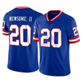 Punc NY.Giants #20 Greg Newsome II Player Royal Classic Vapor Home Game Stitched Jerseys