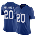 Punc NY.Giants #20 Greg Newsome II Player Royal Limited Vapor F.U.S.E. Home Game Stitched Jerseys