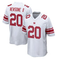 Punc NY.Giants #20 Greg Newsome II Player White Home Game Stitched Jerseys