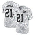 Punc NY.Giants #21 Paulson Adebo Player Arctic Camo Salute To Service Limited Game Stitched Jerseys