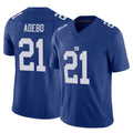 Punc NY.Giants #21 Paulson Adebo Player Royal Limited Vapor F.U.S.E. Home Game Stitched Jerseys