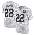 Punc NY.Giants #22 Najee Harris Player Arctic Camo Salute To Service Limited Game Stitched Jerseys
