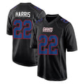Punc NY.Giants #22 Najee Harris Player Carbon Fashion Limited Home Game Stitched Jerseys