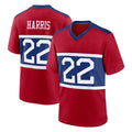 Punc NY.Giants #22 Najee Harris Player Red Century Home Game Stitched Jerseys