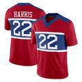 Punc NY.Giants #22 Najee Harris Player Red Century Vapor F.U.S.E. Home Game Stitched Jerseys