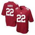 Punc NY.Giants #22 Najee Harris Player Red Home Game Stitched Jerseys