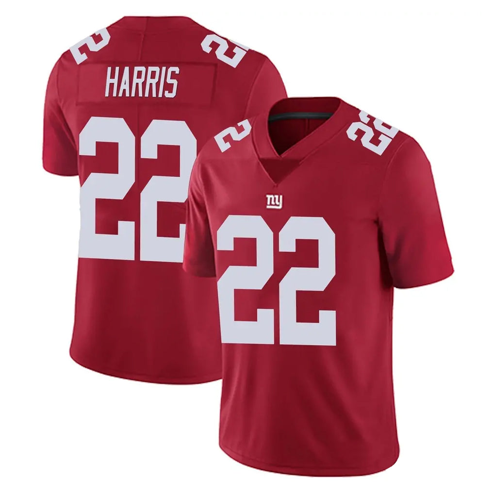 Punc NY.Giants #22 Najee Harris Player Red Limited Vapor Untouchable Home Game Stitched Jerseys