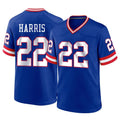 Punc NY.Giants #22 Najee Harris Player Royal Classic Home Game Stitched Jerseys