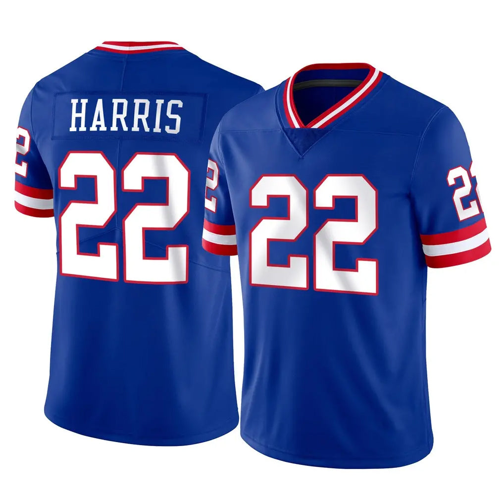 Punc NY.Giants #22 Najee Harris Player Royal Classic Vapor Home Game Stitched Jerseys